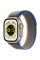 Apple Watch Ultra 49mm Titanium Case with Blue/Gray Trail Loop M/L
